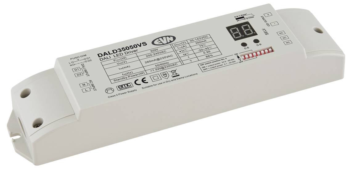 EVN DALD35050VS LED stmívač 210 mm 50 mm-1