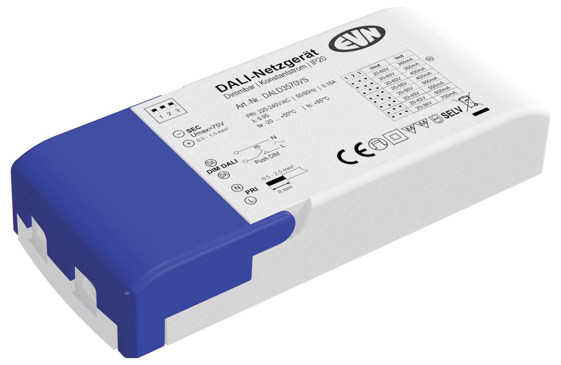 EVN DALD3570VS LED stmívač 25.2 W 119 mm 52 mm-1