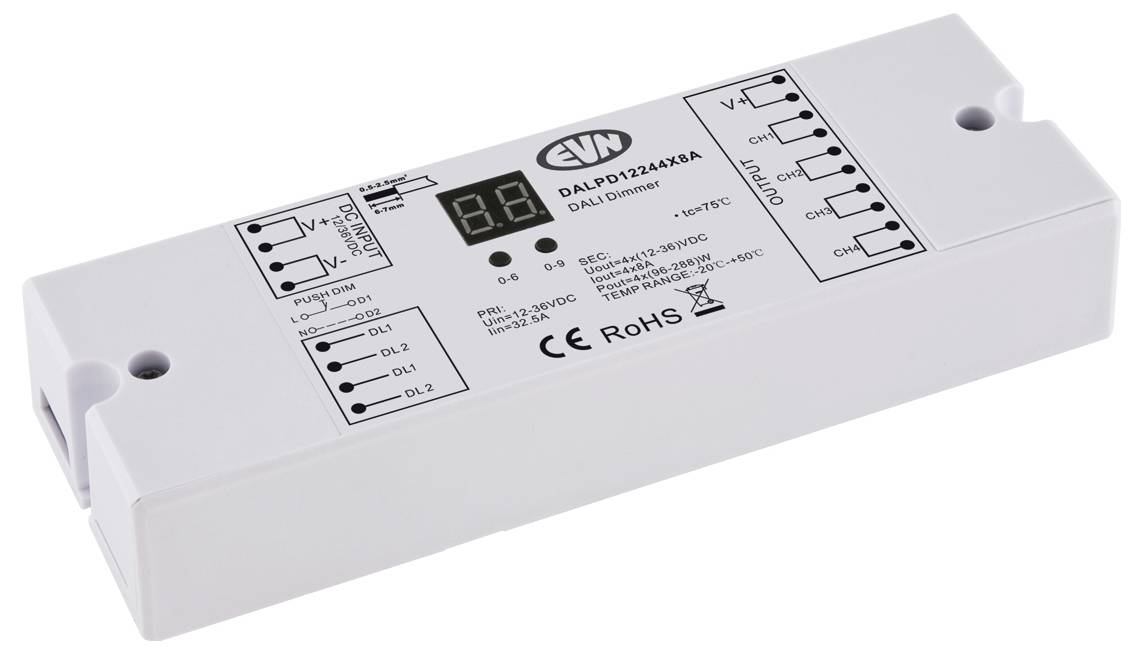EVN DALPD12244X8A LED stmívač 170 mm 59 mm-1