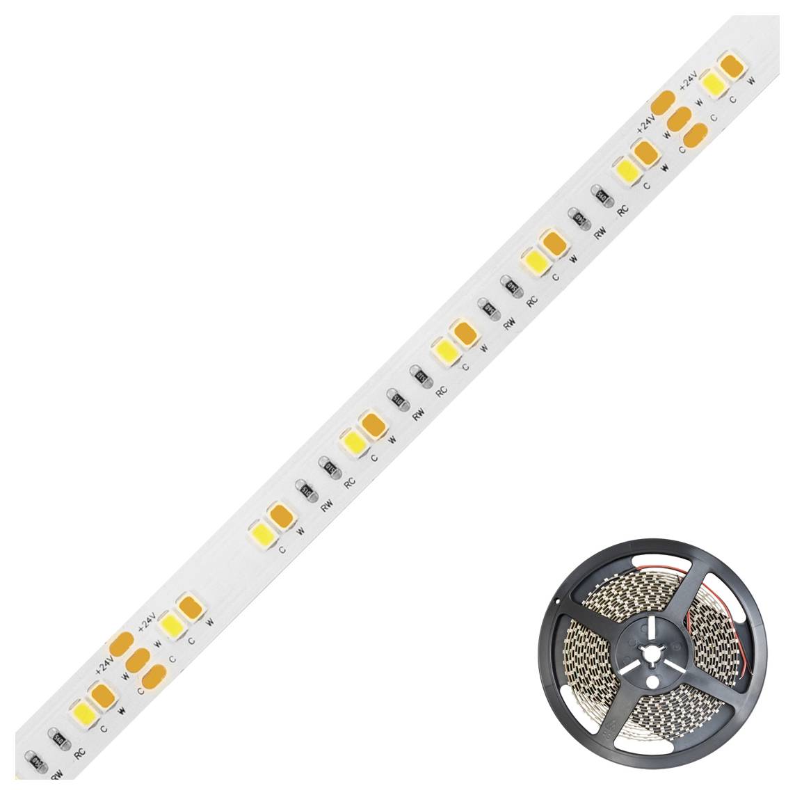 EVN IC204884280125 LED pásek Energetická třída (EEK2021): F (A - G) volný konec 48 V 5 m teplá bílá až denní bílá 1 ks-1