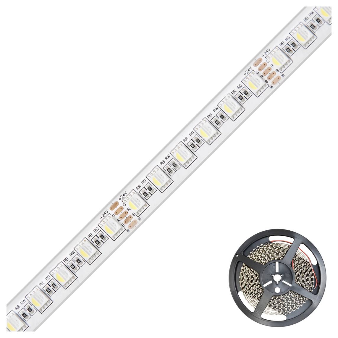 EVN IC6748420509902 LED pásek Energetická třída (EEK2021): F (A - G) volný konec 48 V 5 m RGBW 1 ks-1