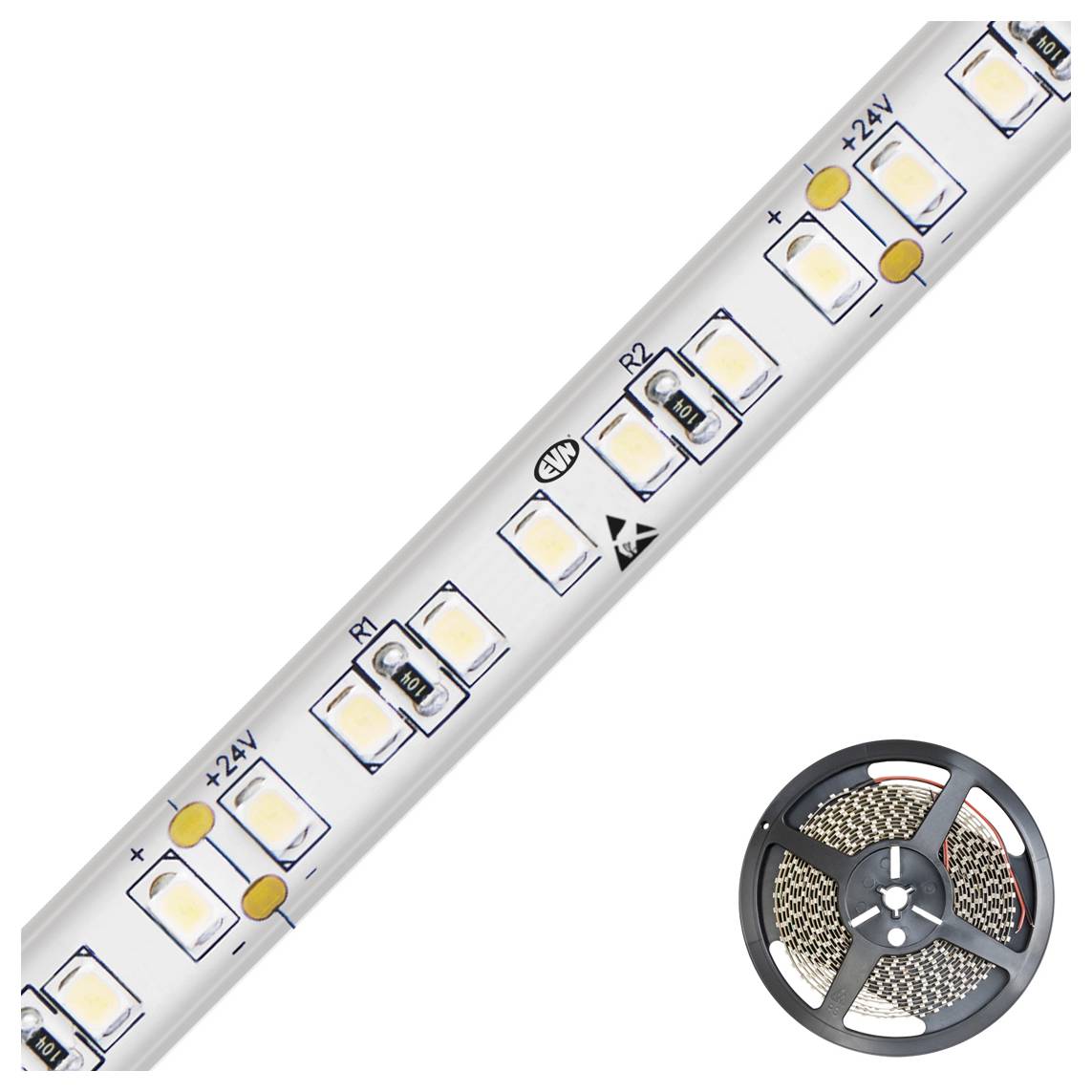EVN IC6748652840 LED pásek Energetická třída (EEK2021): F (A - G) volný konec 48 V 5 m neutrální bílá 1 ks-1
