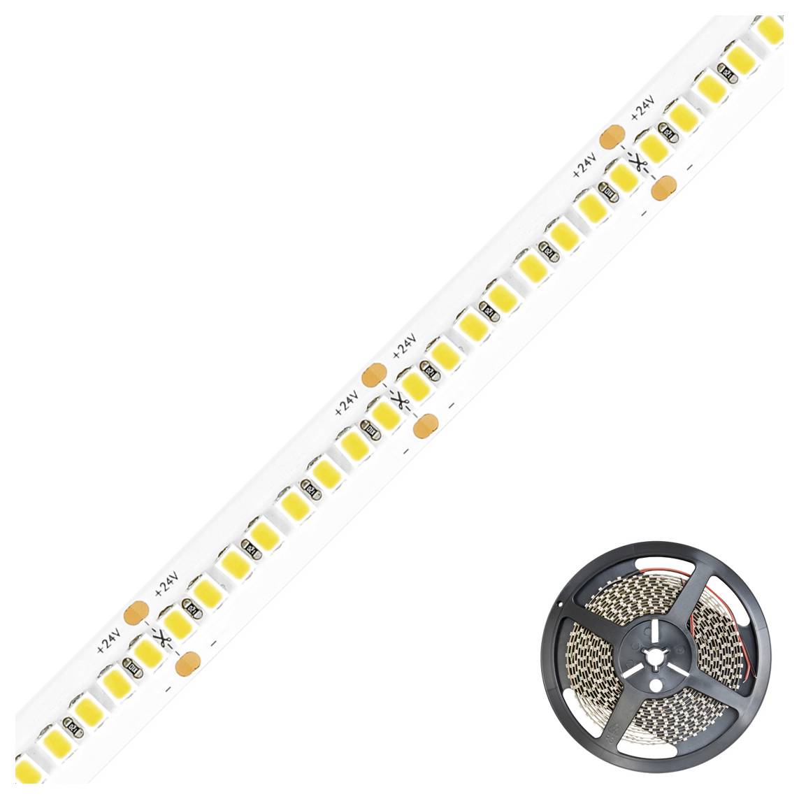 EVN SB20241202840 LED pásek Energetická třída (EEK2021): D (A - G) volný konec 24 V 5 m neutrální bílá 1 ks-1