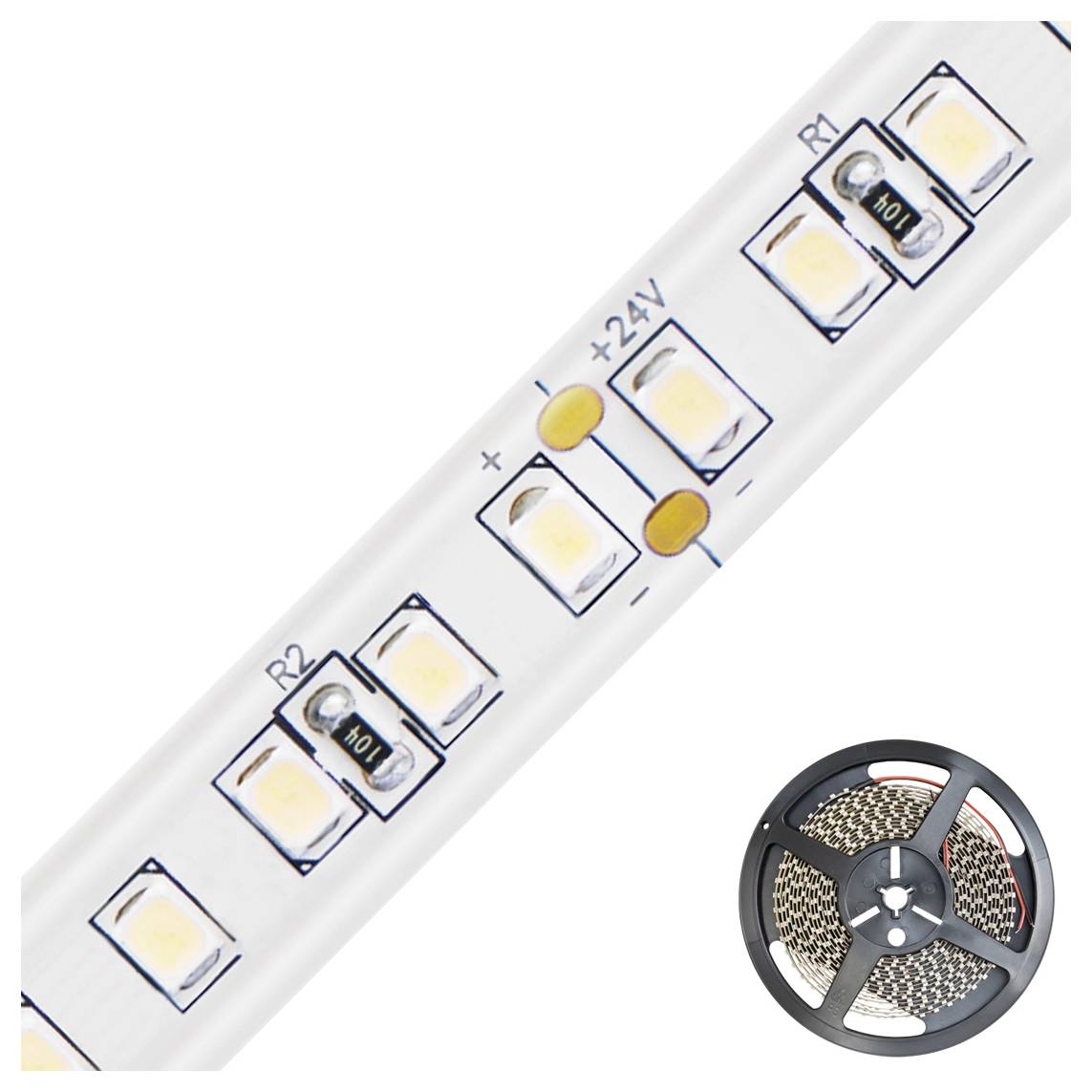 EVN SB54241402840 LED pásek Energetická třída (EEK2021): F (A - G) volný konec 24 V 5 m neutrální bílá 1 ks-1