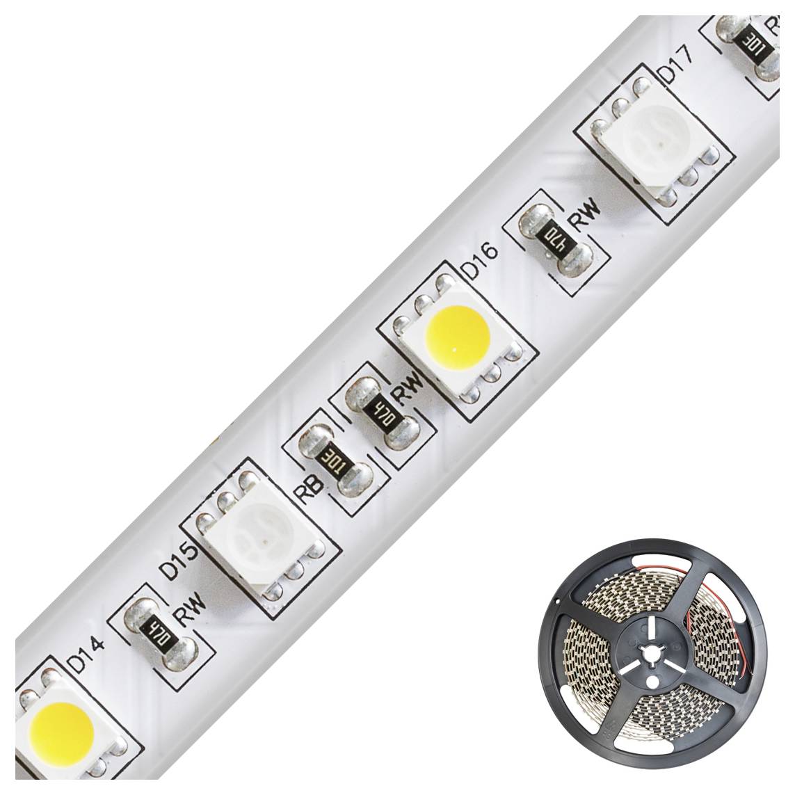 EVN SB672430509902 LED pásek Energetická třída (EEK2021): F (A - G) volný konec 24 V 5 m RGBW 1 ks-1