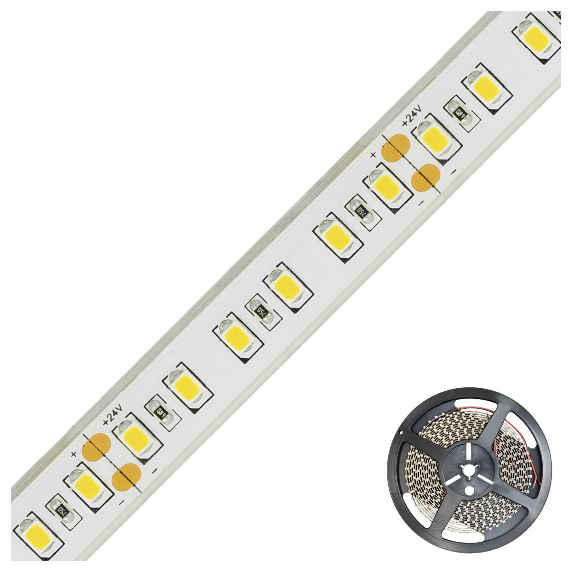 EVN STR67241202840 LED pásek Energetická třída (EEK2021): F (A - G) volný konec 24 V 5 m neutrální bílá Piece 1 ks-1