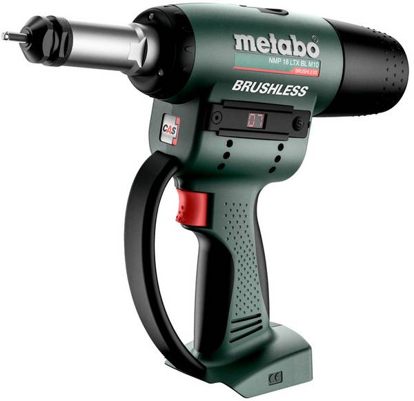Metabo NMP 18 LTX BL M10 Akumulátorová nýtovací pistole, 18 V  601788850