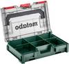 Metabo metaBOX 63 XS, 626896000 kufřík na nářadí, ABS, zelená, transparentní, (d x š x v) 252 x 167 x 63 mm