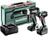 Metabo BSL+SSD200LTBL aku vrtací šroubovák, aku rázový utahovák, 18 V, 4 Ah Li-Ion akumulátor, vč. nabíječky, 685194000