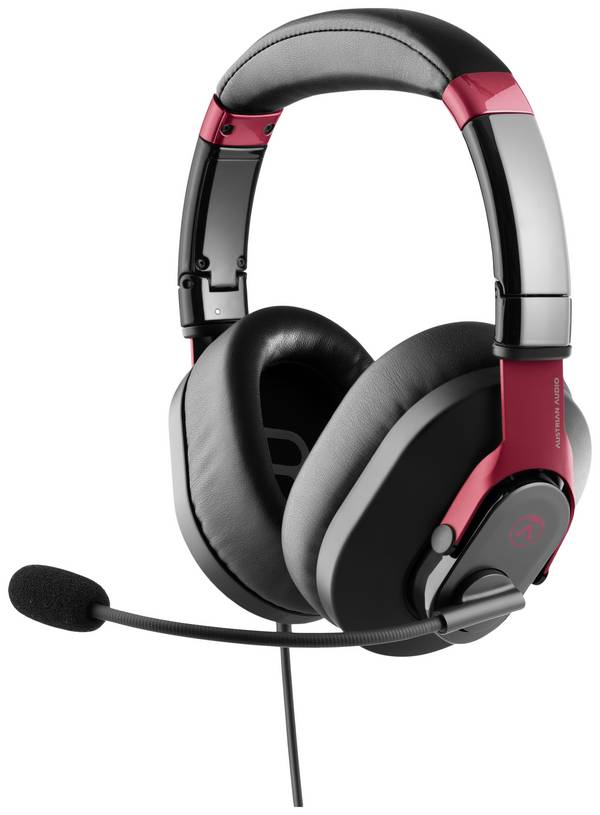 Austrian Audio PG16  Headset uzavřená (Over Ear) kabelová 7.1 Surround černá  Vypnutí zvuku mikrofonu Gaming