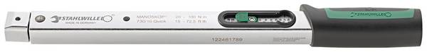 Stahlwille 730/10 QUICK, 50184010, momentový klíč, Kalibrováno dle (ISO), 20 - 100 Nm