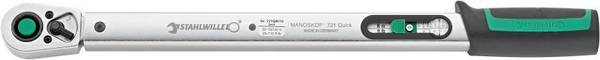 Stahlwille 721QR/15 QUICK, 50204115-DAkkS, momentový klíč, Kalibrováno dle (DAkkS), 30 - 150 Nm