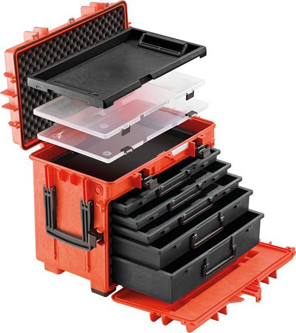 Stahlwille 13217 LR WERKZEUG-TROLLY, 81091304 kufřík na nářadí bez nářadí , (d x š x v) 600 x 410 x 520 mm
