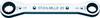 Stahlwille 41563234 25AN 1/2 X 9/16 RATSCHENRINGSCHLUESSEL sada oboustranných ráčnových klíčů Délka klíče (palce) (jen pro nadpis) 1/2" - 9/16"