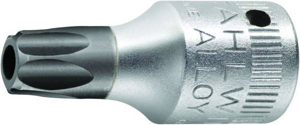 Stahlwille 44 KTXB T 8 SCHRAUBENDREHEREINSATZ 1/4 ZOLL - MIT BOHRUNG 01351008 1/4" (6,3 mm) sada šroubováků    T 8   1/4" (6,3 mm)