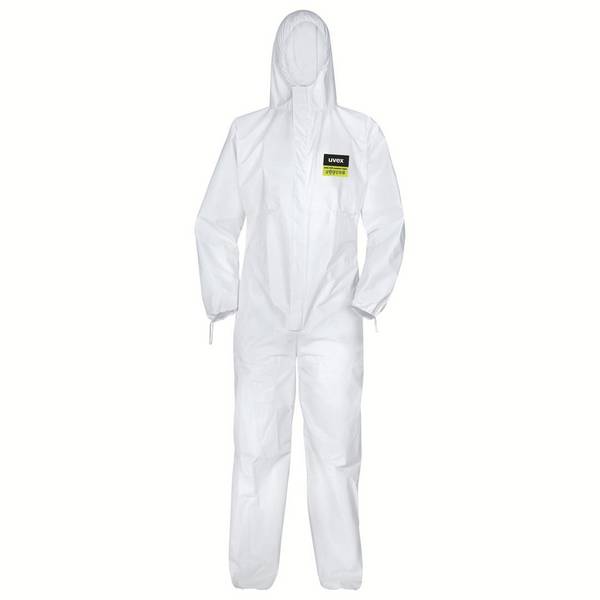 uvex 8849714  UVEX Disposable coveralls 3XL, bílá vel. Oblečení: 3XL     bílá