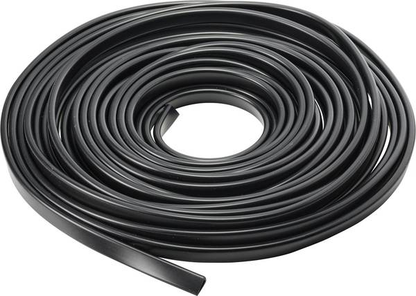 TRU COMPONENTS   Ochrana hran  PVC černá  10 m