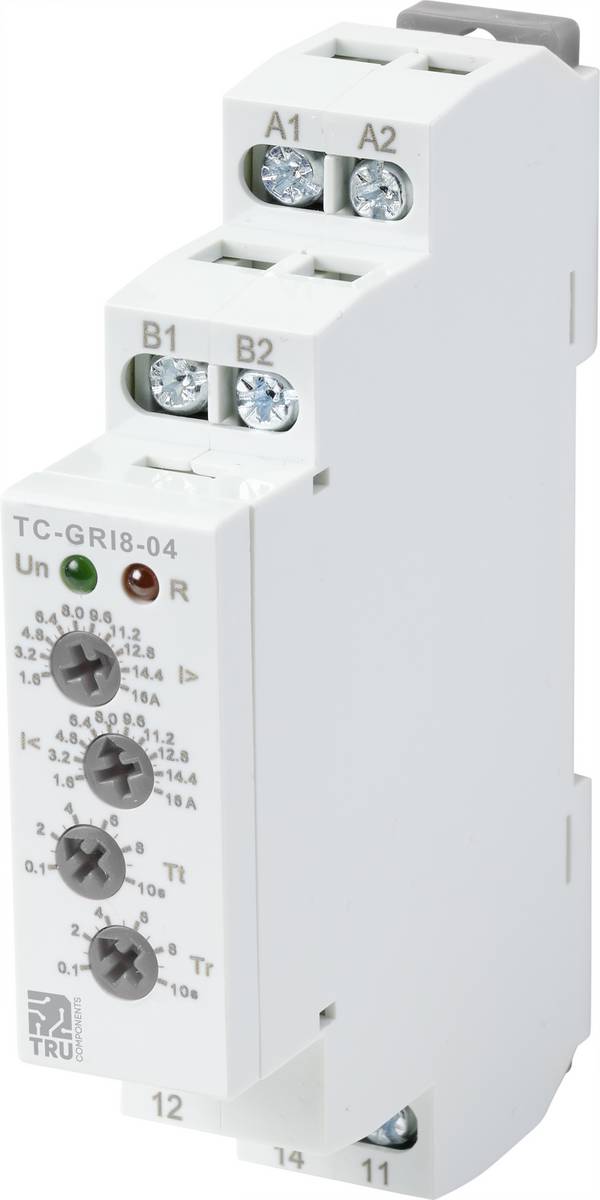 TRU COMPONENTS Monitorovací proudové relé GRI8-04/16, proud