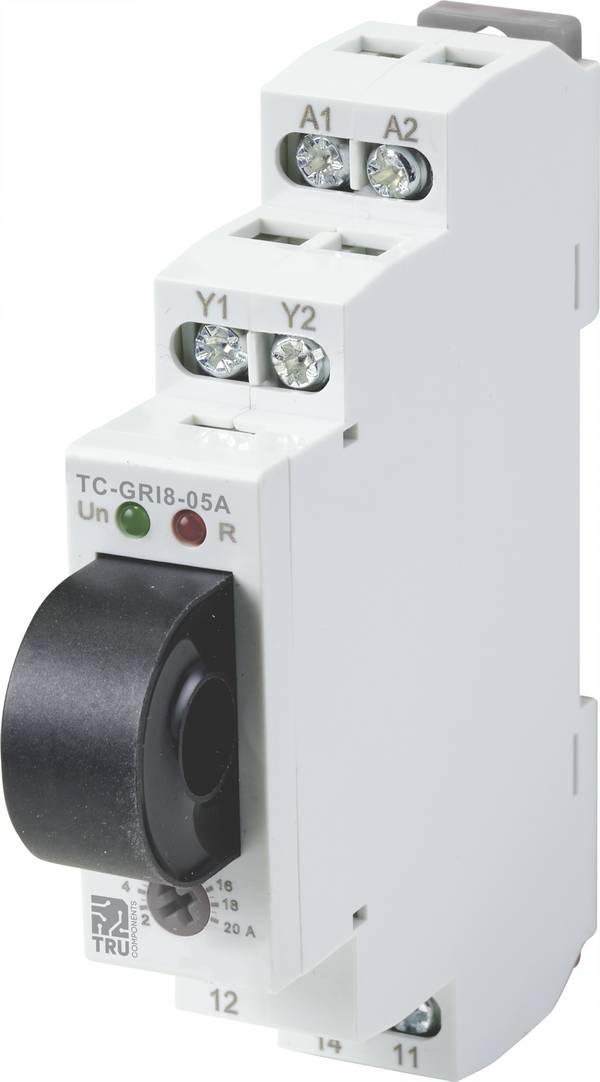 TRU COMPONENTS Monitorovací proudové relé GRI8-05A, proud
