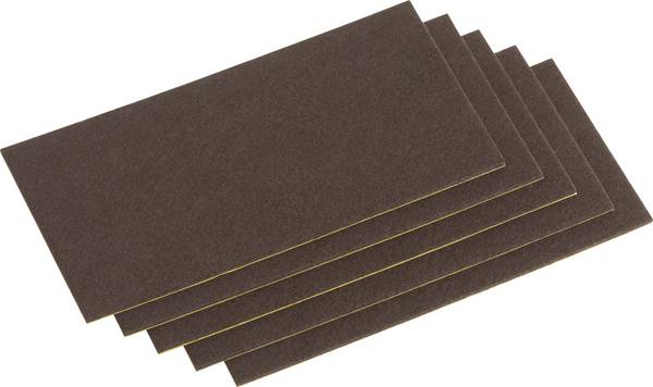 Metafranc WU0645426 plstěné podložky čtvercová, samolepicí hnědá (d x š) 200 mm x 100 mm 1 sada