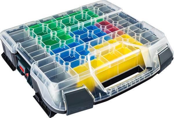 Sortimo W-BOXX 102, 6100000371 box na nářadí, černá, transparentní