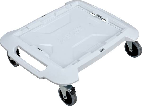 Sortimo L-BOXX, 6100000340 pojezdové kolečko, plast, šedá, (d x š x v) 646 x 492 x 184 mm