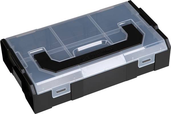 Sortimo L-BOXX Mini, 6100000324 box na nářadí, ABS, černá, (š x v) 258.5 mm x 64 mm