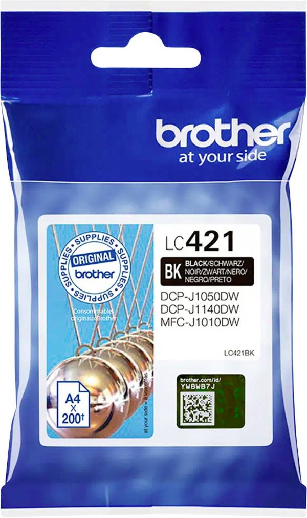 Brother Ink LC-421BK originál  černá LC421BK