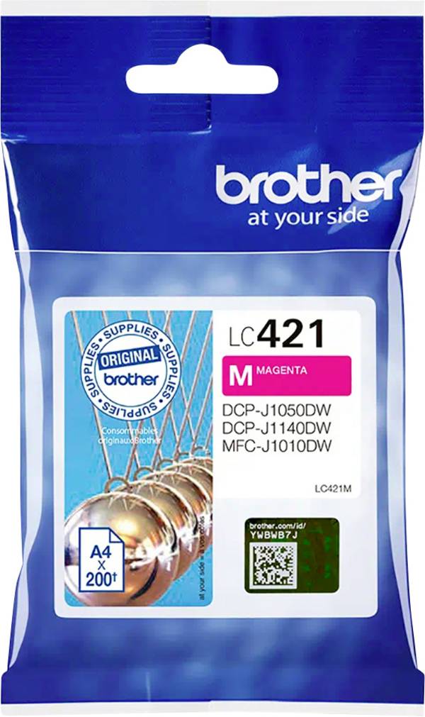 Brother Ink LC-421M originál  purppurová LC421M
