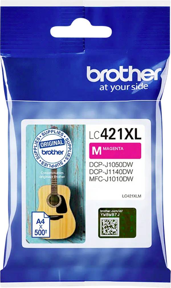 Brother Ink LC-421XLM originál  purppurová LC421XLM