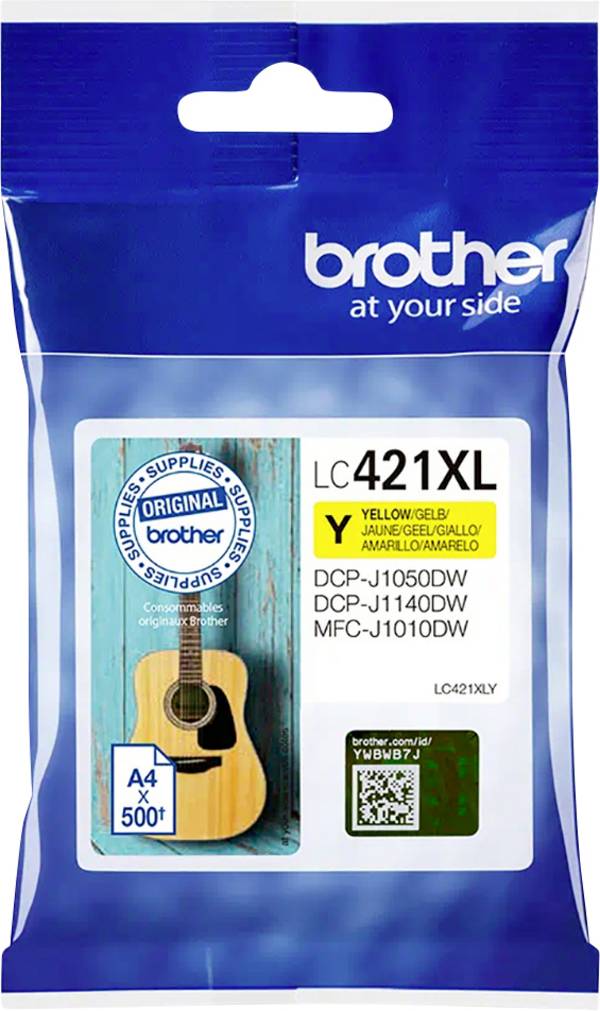 Brother Ink LC-421XLY originál  žlutá LC421XLY
