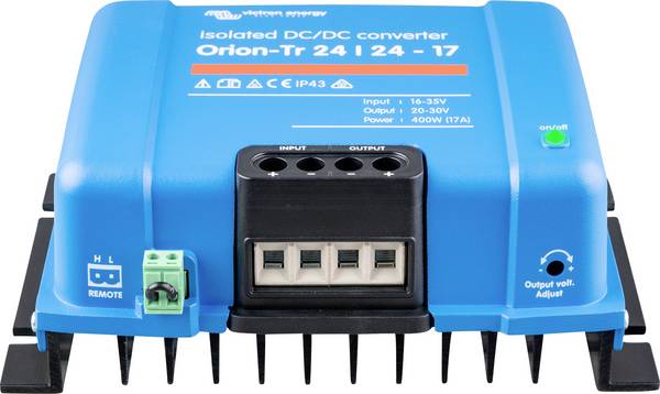 Victron Energy konvertor Orion-Tr 24/48-8,5A, 400 W, 24 V -> 48.2 V, dálkově zapínatelný