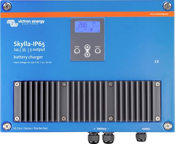 Victron Energy nabíječka olověných akumulátorů Skylla-IP65 24 V Nabíjecí proud (max.) 35 A