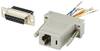 TRU COMPONENTS D-SUB adaptér D-SUB zásuvka 15pólová - RJ45 zásuvka 1 ks