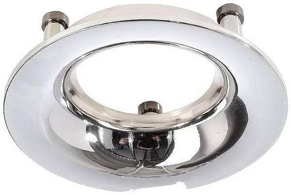 Deko Light 930341 Reflektor Ring Chrom für Serie Uni II vysokonapěť. komponent lištových systémů  reflektor  3fázové stříbrná