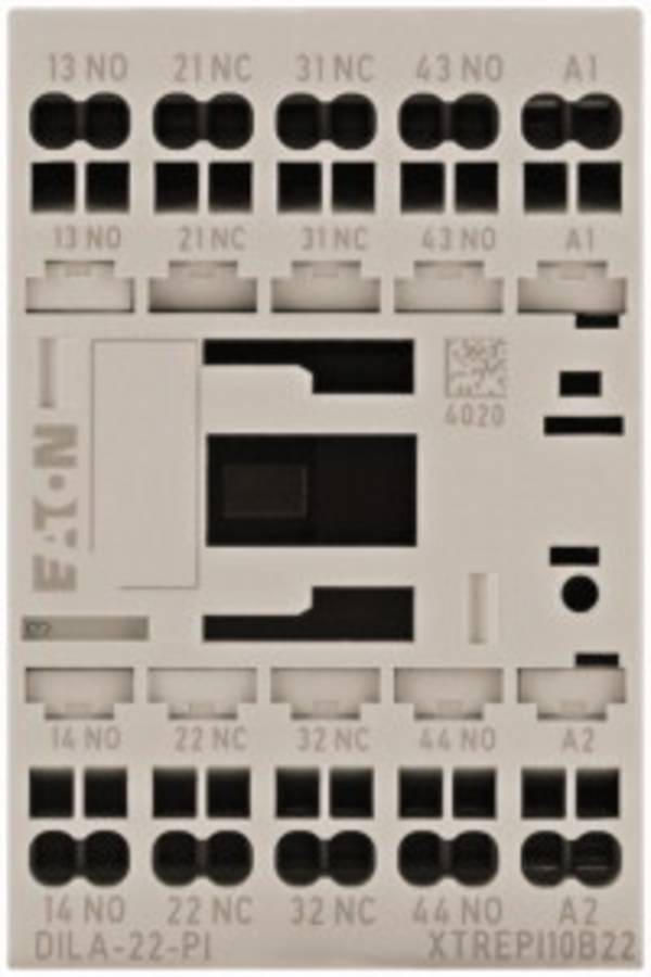 Eaton DILA-22(24VDC)-PI pomocný stykač DC obvod 4 A zásuvné Vhodné pro značku (relé): Eaton Piece 1 ks