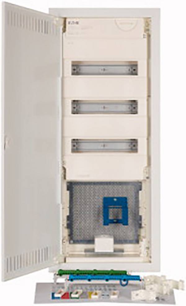 Eaton 302437 KLV-60UPP-HY36-F malý rozváděč pod omítku Počet modulů (šířka) = 12 Počet řádků = 5