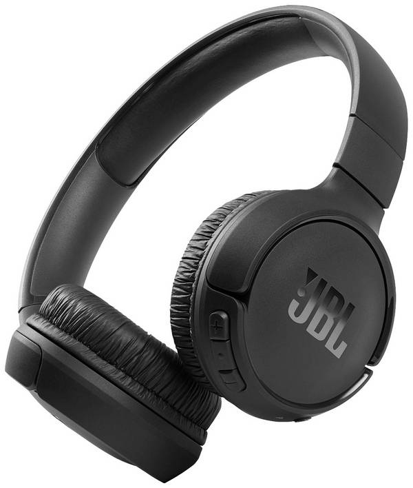 JBL Tune 510BT  sluchátka otevřená (On Ear) Bluetooth®  černá  headset, složitelná, Indikátor nabití, Vypnutí zvuku mikrofonu