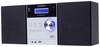 UNIVERSUM MS 300-21 stereo systém AUX, Bluetooth, CD, DAB+, FM, USB, s USB nabíječkou, vč. dálkového ovládání, včetně reproduktoru, funkce alarmu 2 x 5 W stříbrná
