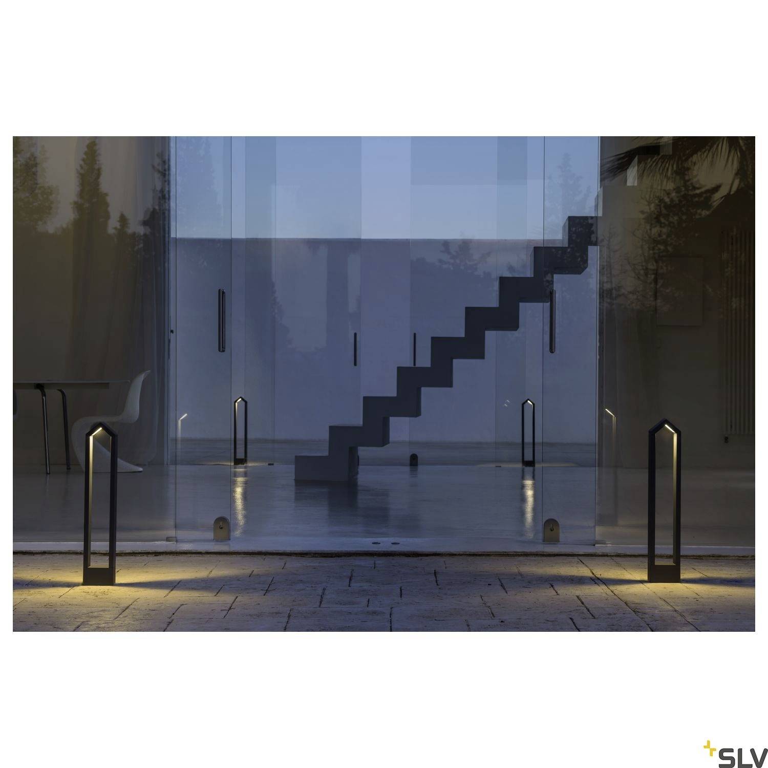 SLV 1000801 RASCALI 65 venkovní stojací LED lampa pevně vestavěné LED antracitová-2