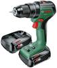 Bosch Home and Garden UniversalImpact 18V-60 aku příklepový šroubovák, 18 V, 2.0 Ah Li-Ion vč. 2x aku, vč. nabíječky, 06039D7102