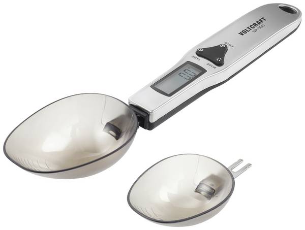 VOLTCRAFT SP-500 lžícová váha VC-12607925  Max. váživost 500 g Rozlišení 0.1 g  nerezová ocel