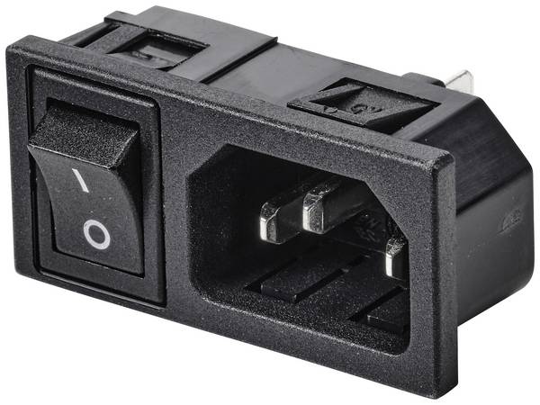 <br> TRU COMPONENTS<br> TC-10088392<br> IEC zástrčka C13/C14<br> C14<br> zástrčka, vestavná rovná<br> Počet kontaktů: 3<br> 10 A<br> černá<br> 1 ks<br> <br>
