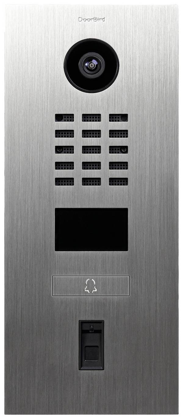 DoorBird D2101FV Fingerprint 50 domovní IP/video telefon LAN venkovní jednotka  Nerezová ocel V4A (s práškovým nástřikem)