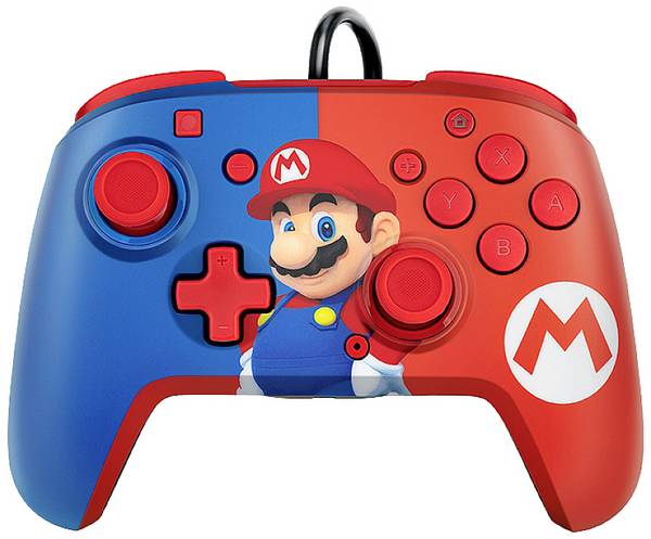PDP 500-134-EU-C1MR-1 ovladač Nintendo Switch modrá, červená