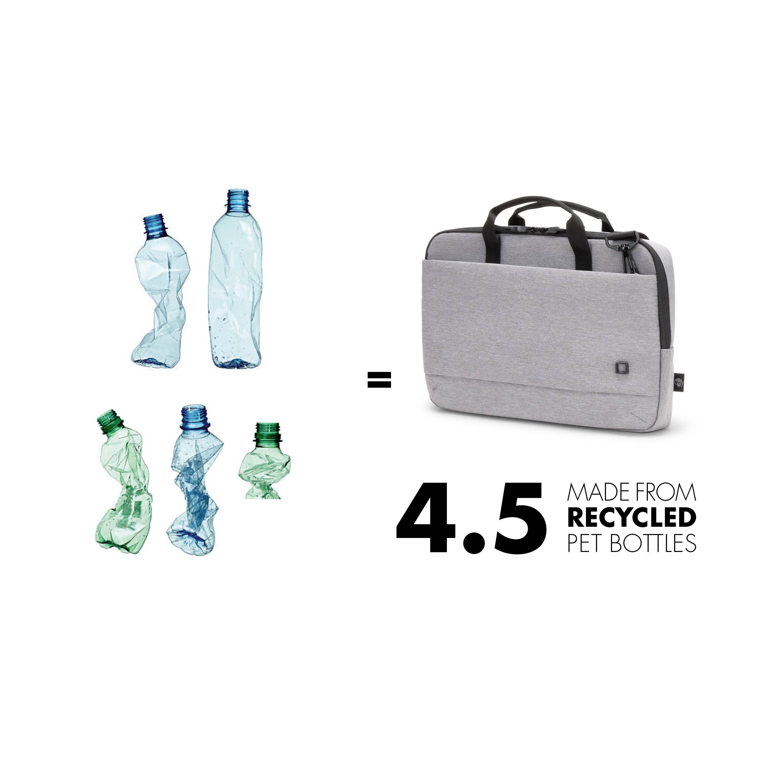 Dicota brašna na notebooky Slim Eco MOTION Max. velikost: 33,8 cm (13,3") světle šedá-8