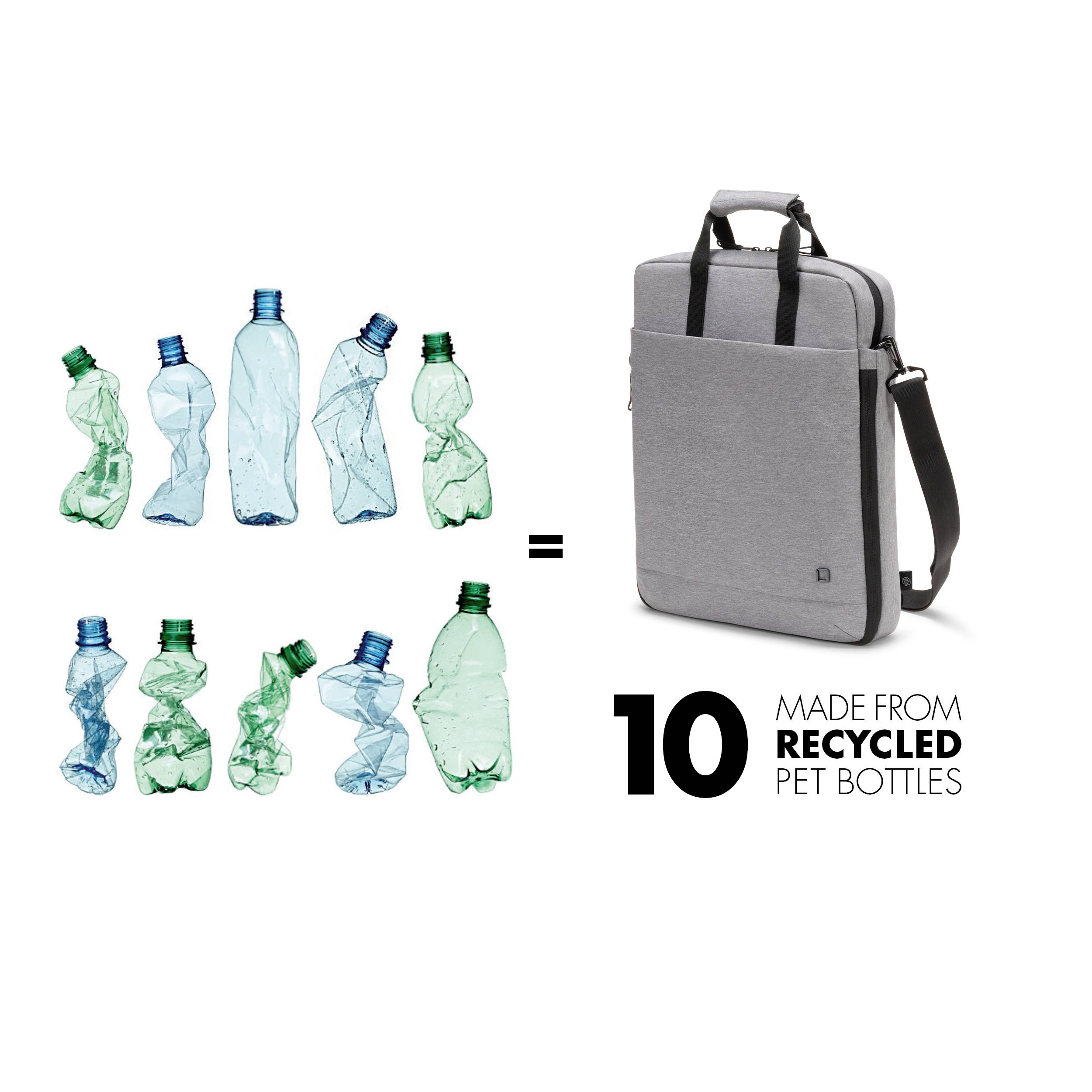 Dicota brašna na notebooky Eco MOTION Max. velikost: 39,6 cm (15,6") světle šedá-11