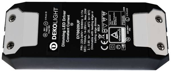 Deko Light Basic DIM CC napájecí zdroj pro LED  konstantní proud 20 W 700 mA 14 - 32 V stmívatelný 1 ks