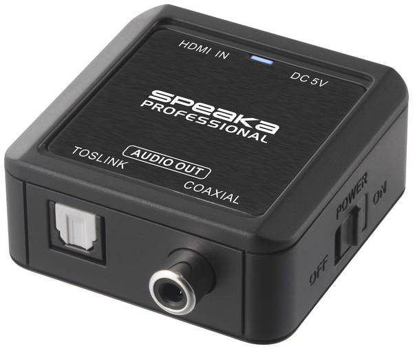 SpeaKa Professional audio konvertor  [HDMI - koaxiální, Toslink]