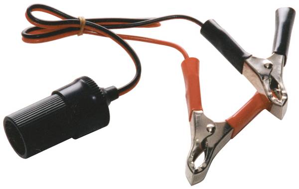HP Autozubehör Zásuvka s bateriovými svorkami Proudová zatížitelnost (max.)=8 A   12/24 V